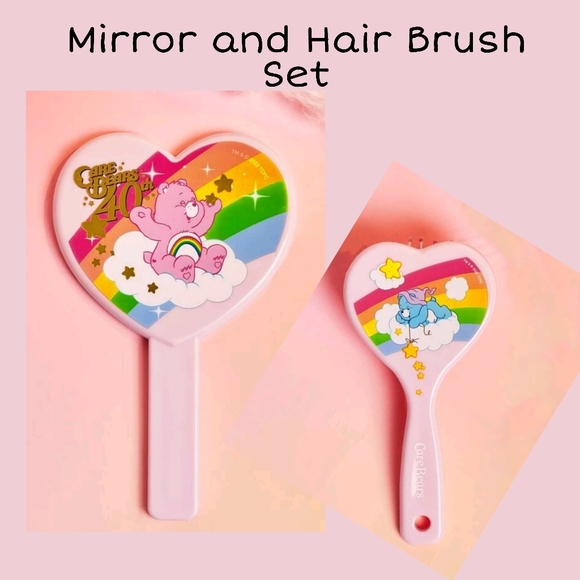 Care Bears Hair Care Bears Hair Brush Mirror Set Poshmark